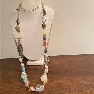 Elegant Multi-Color Beaded Necklace